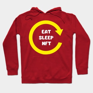 eat sleep nft Hoodie